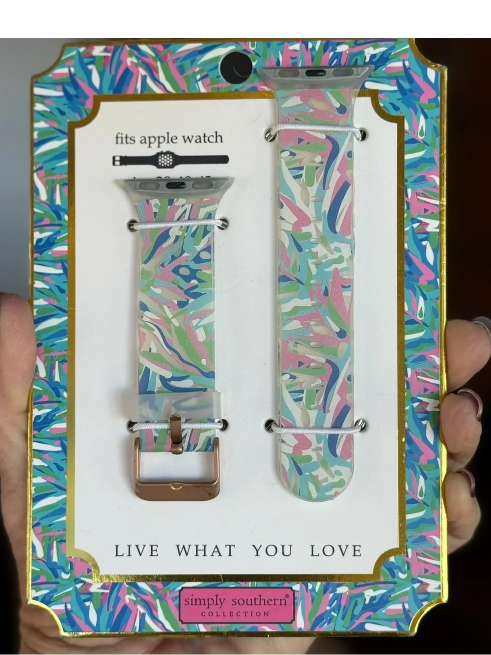 Simply Southern Pastel Abstract Apple Watch Band